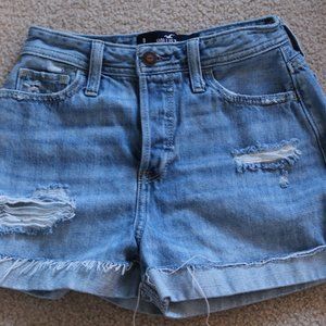 Juniors denim shorts